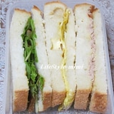 お手軽・簡単 食が進むサンドイッチ
